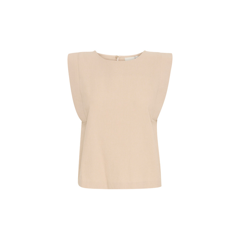 Ichi blouse lightbrown