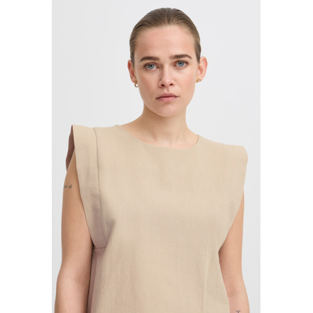 Ichi blouse lightbrown