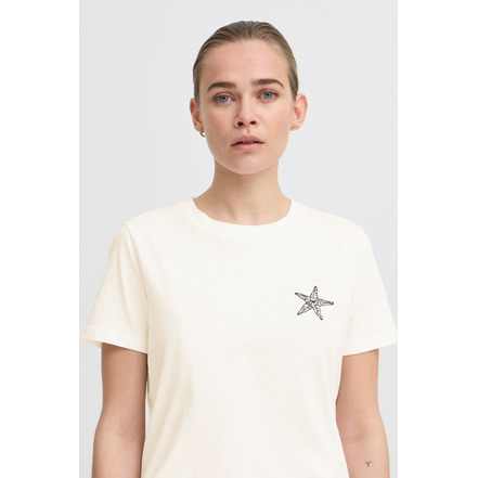 Ichi t-shirts ecru