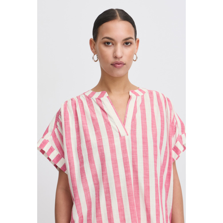 Ichi blouse pink 2