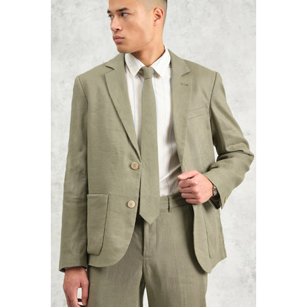 Wax London blazer green
