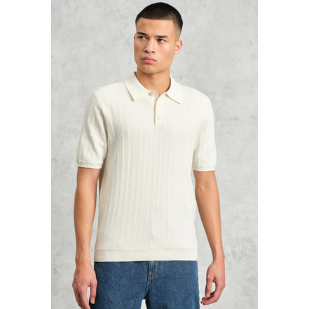 Wax London polo ecru