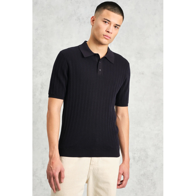 Wax London polo blue 2