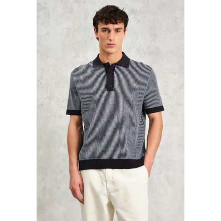 Wax London polo blue
