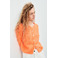 American Vintage cardigan oranje 2