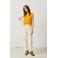 American Vintage broek ecru 2