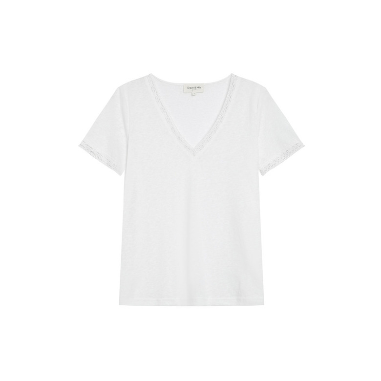Grace & Mila t-shirt wit
