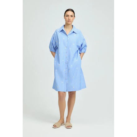 Xandres jurk blauw