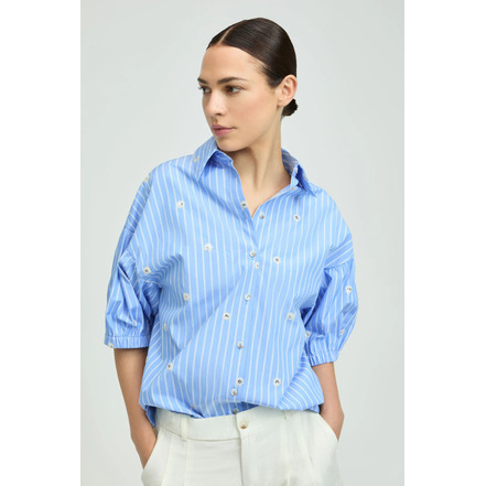 Xandres blouse blauw