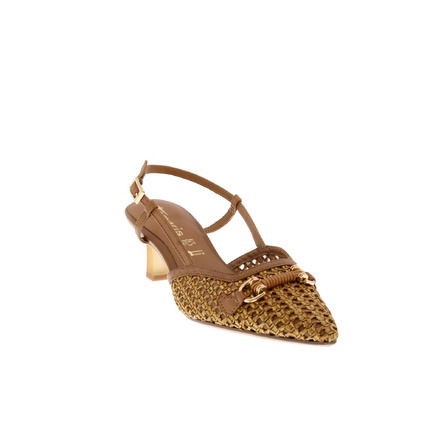 Tamaris slingbacks cognac