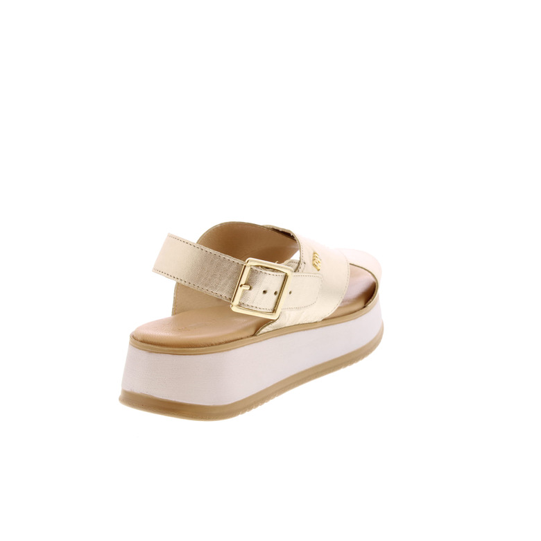 Riverwoods sandals gold 4