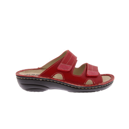 Rohde pantoufles rouge