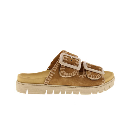 Gabor thong slippers brown