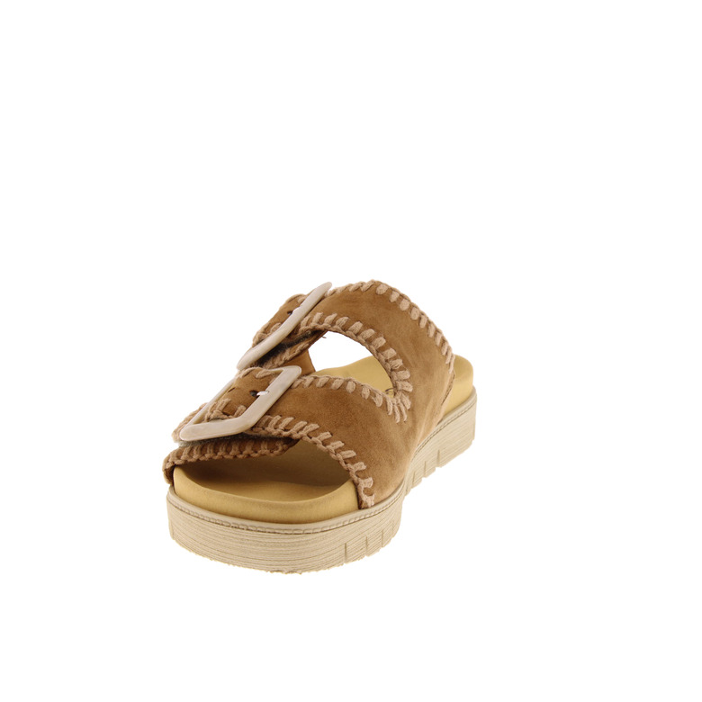 Gabor thong slippers brown 3