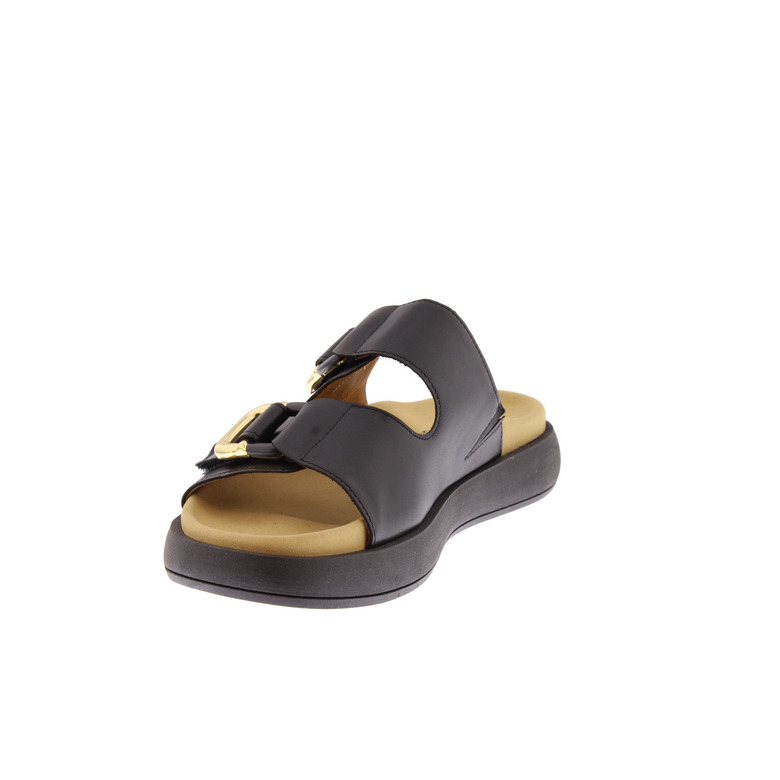 Gabor slippers schwarz 3
