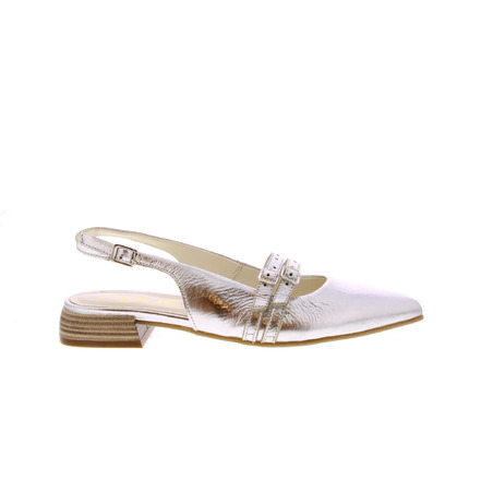 Mjus slingbacks argent