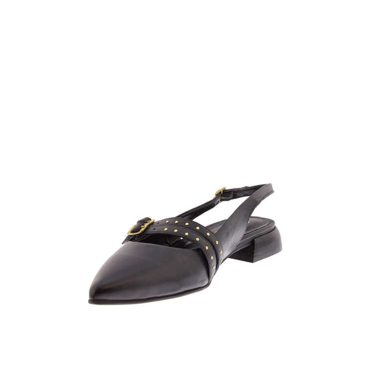 Mjus slingbacks noir 3