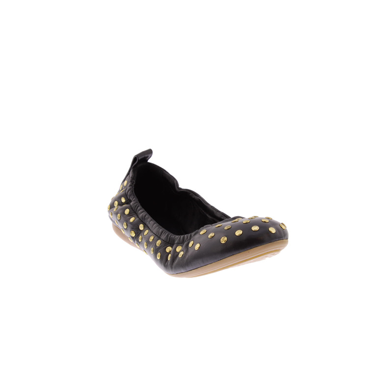 Mjus ballerina's zwart 2