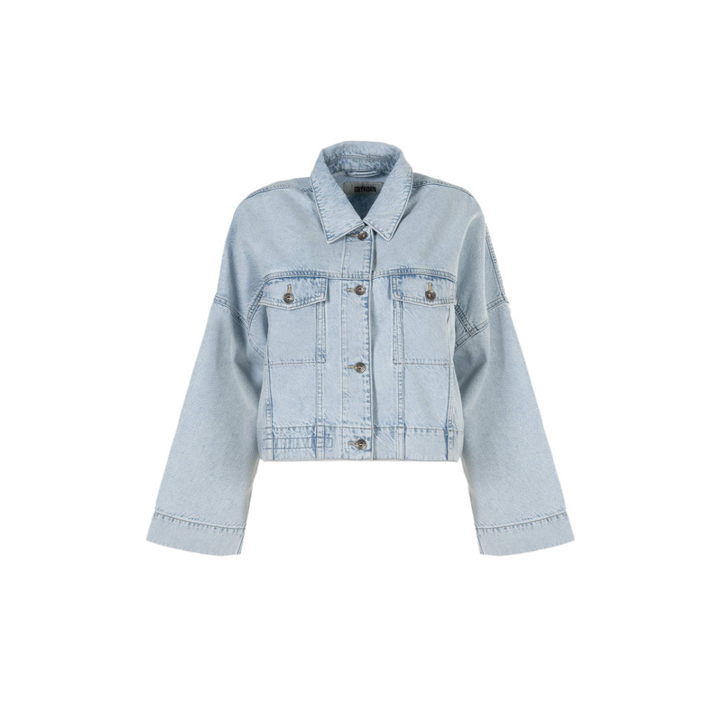 Drykorn vest blauw 1