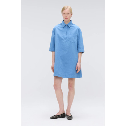 Our Sister jurk blauw