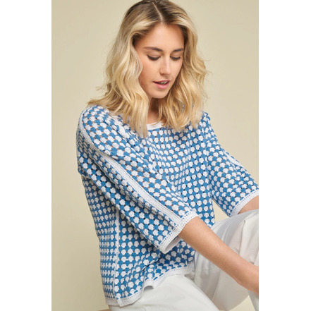 Marie Mero sweater blue