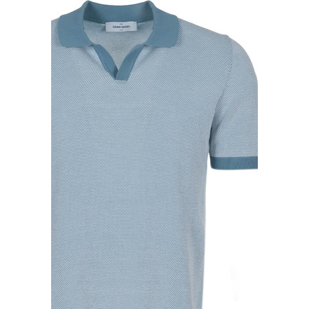 Gran Sasso polo blue