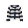 O'mer cardigan blauw 1