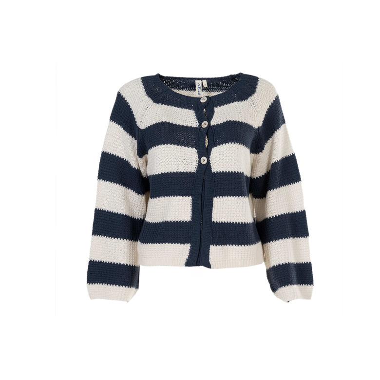 O'mer cardigan blauw 1
