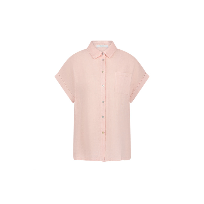By-bar blouse roze