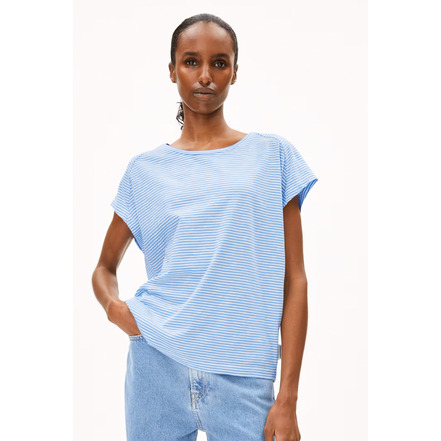 Armed Angels t-shirt blauw