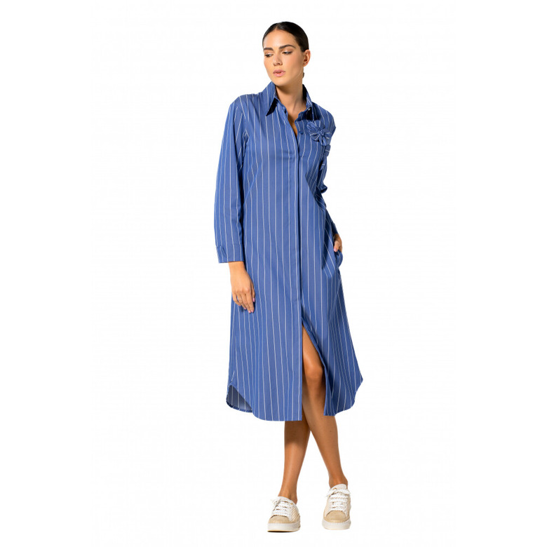 Caroline Biss jurk blauw 2