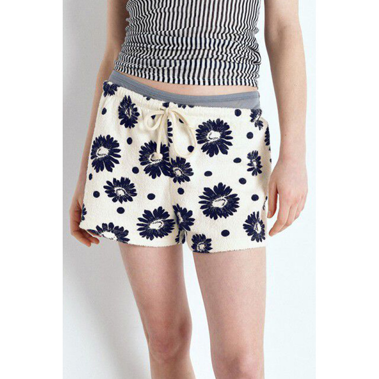 American Vintage short bleu 2