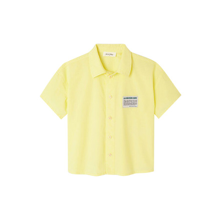 American Vintage polo yellow