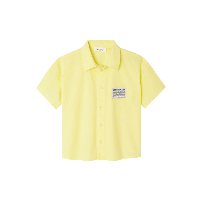 American Vintage polo yellow 1