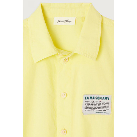 American Vintage polo yellow