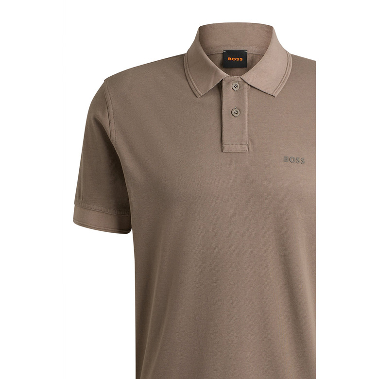 Boss polo lightbrown 2