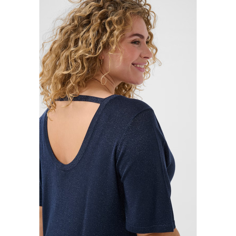 Kaffe Curve robe bleu 3