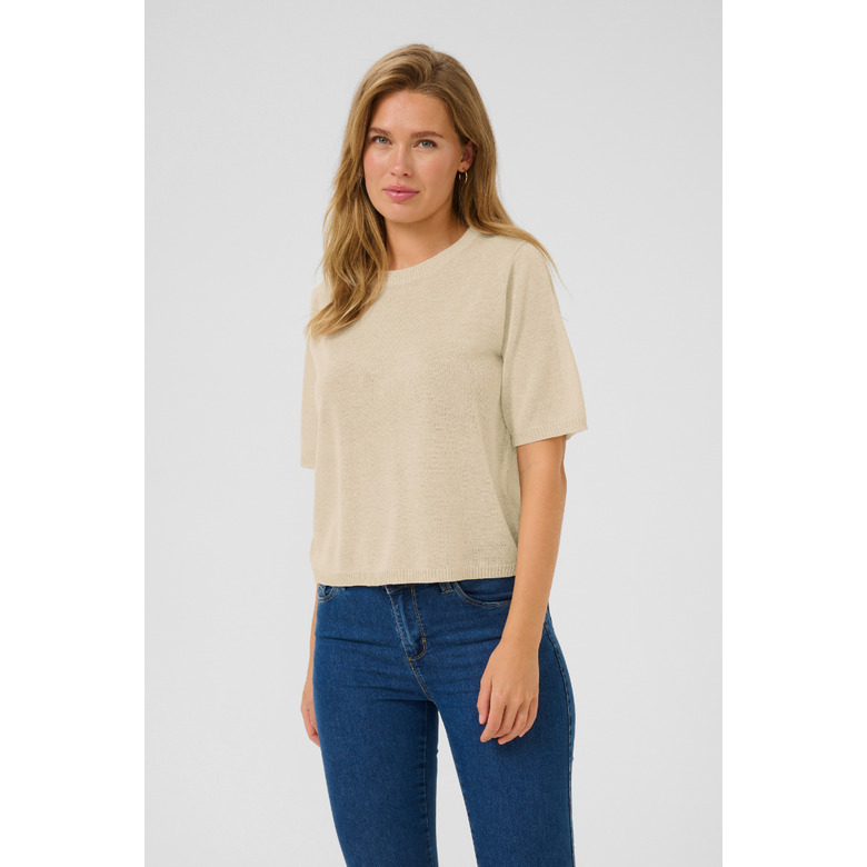 Kaffe sweater lightbrown 2