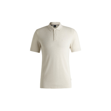 Boss polo ecru
