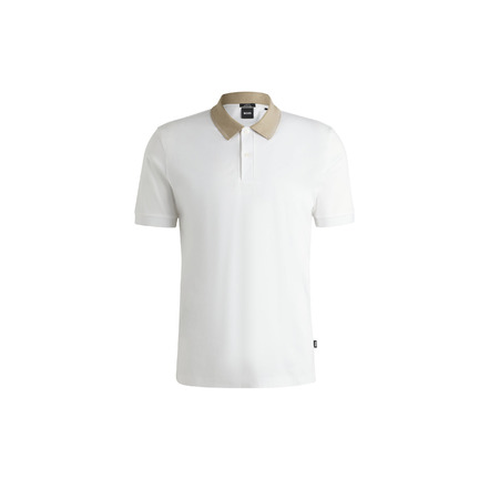 Boss polo ecru