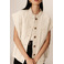 Grace & Mila vest lightbrown 2