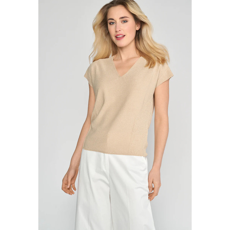 Marie Mero bluse beige 2