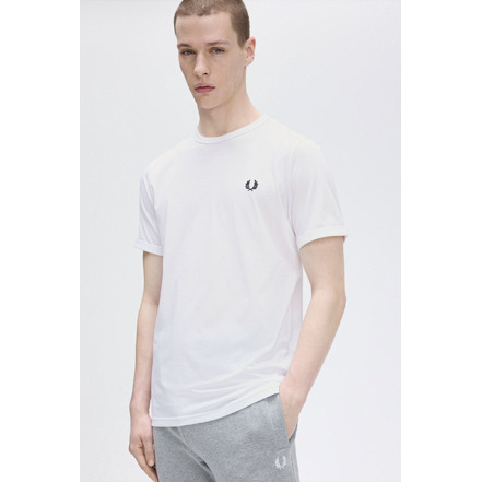 Fred Perry t-shirt wit
