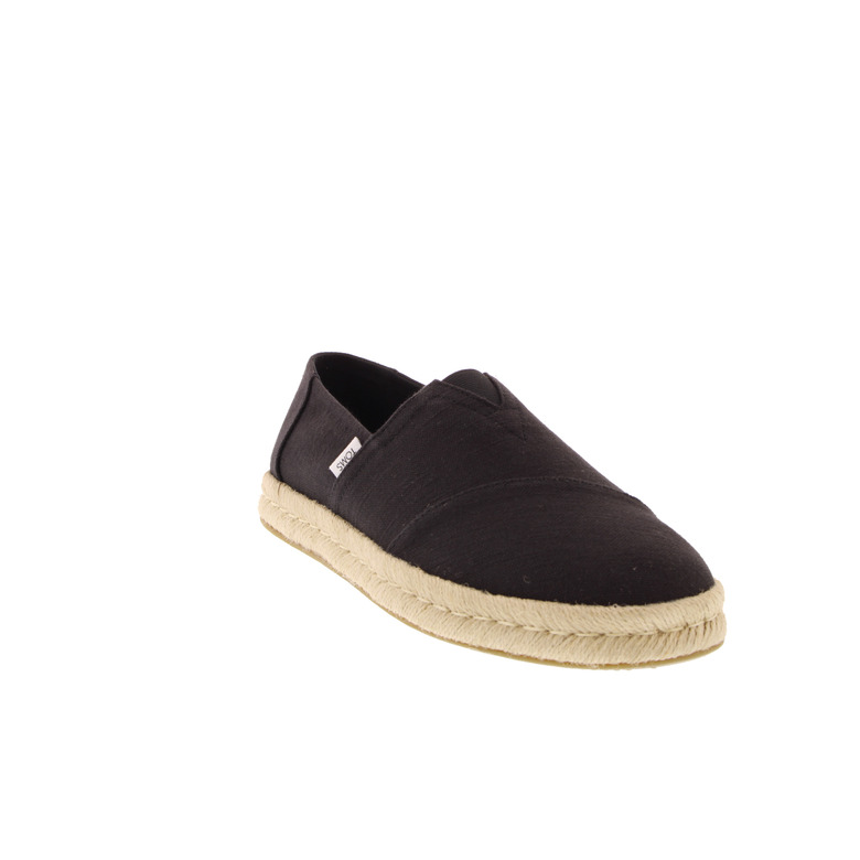 Toms thong slippers black 2