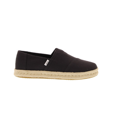 Toms thong slippers black