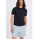 Plain short blue 2