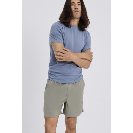 Plain short green