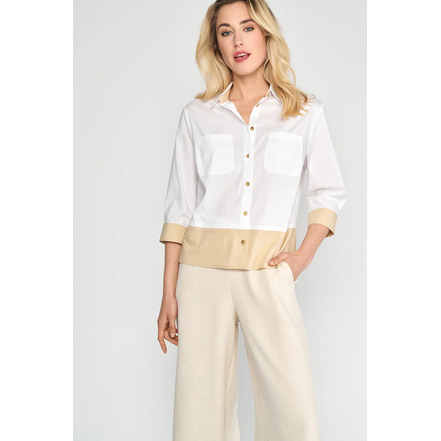 Marie Mero bluse beige