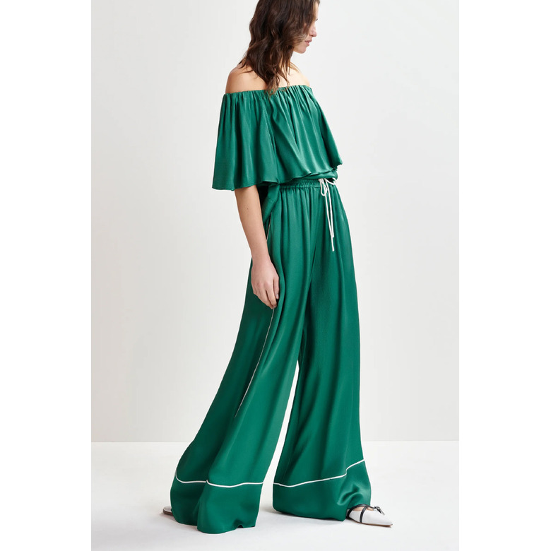Essentiel broek groen 2