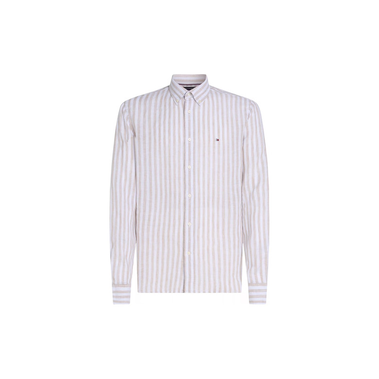 Tommy Hilfiger hemd beige 1
